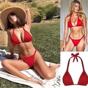 Monday Swimwear Tulum Bikini in Red